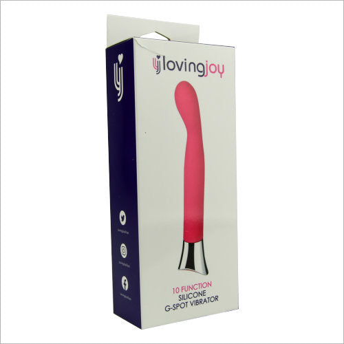 Loving Joy 10 Function Silicone G-Spot Vibrator Pink