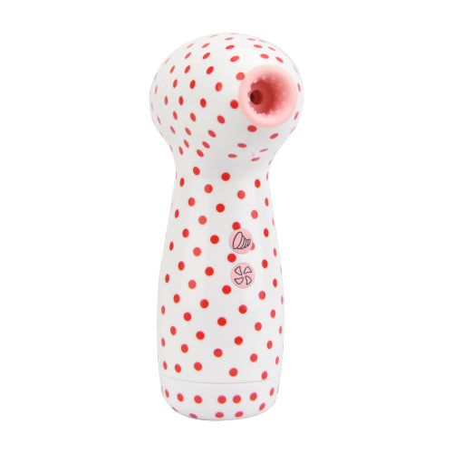 Loving Joy 2 in 1 Suction Vibrator Polka Dot