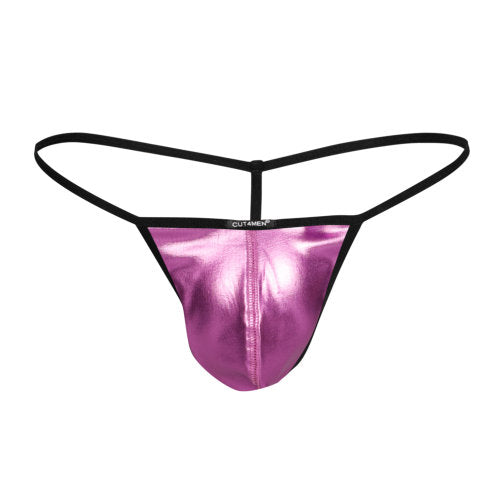 C4M G-String Pink Skai Large