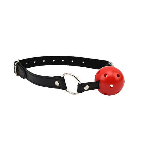 Breathable Ball Gag Red Bound to Please