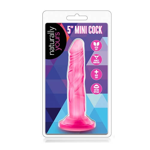 Beginners Anal Dildo With Suction Cup 5 Inch Pink