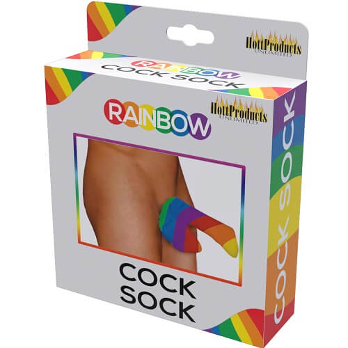 Rainbow Cock Sock