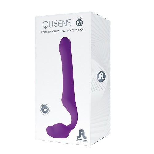 Women Queens Strapless Strap-on Dildo Medium Adrien Lastic