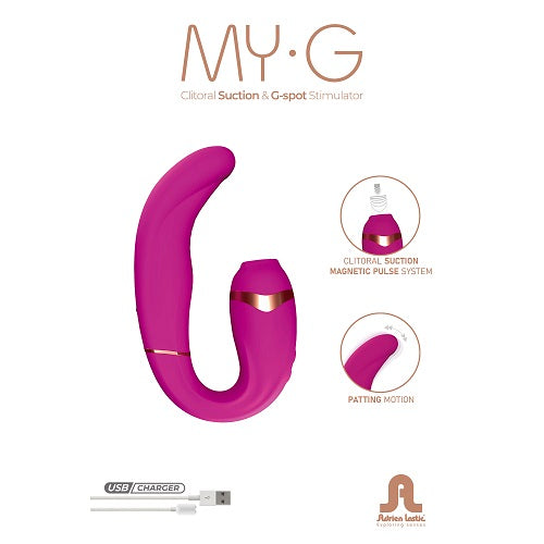 Women Vibrator My G Clitoral Suction Massager and G-Spot Stimulator Masturbator Adrien Lastic