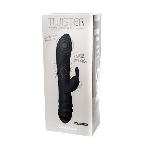 Twister Vibrating and Rotating Rabbit Women Vibrator Vaginal Massager Adrien Lastic