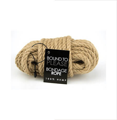 Bound to Please Bondage Rope Hemp